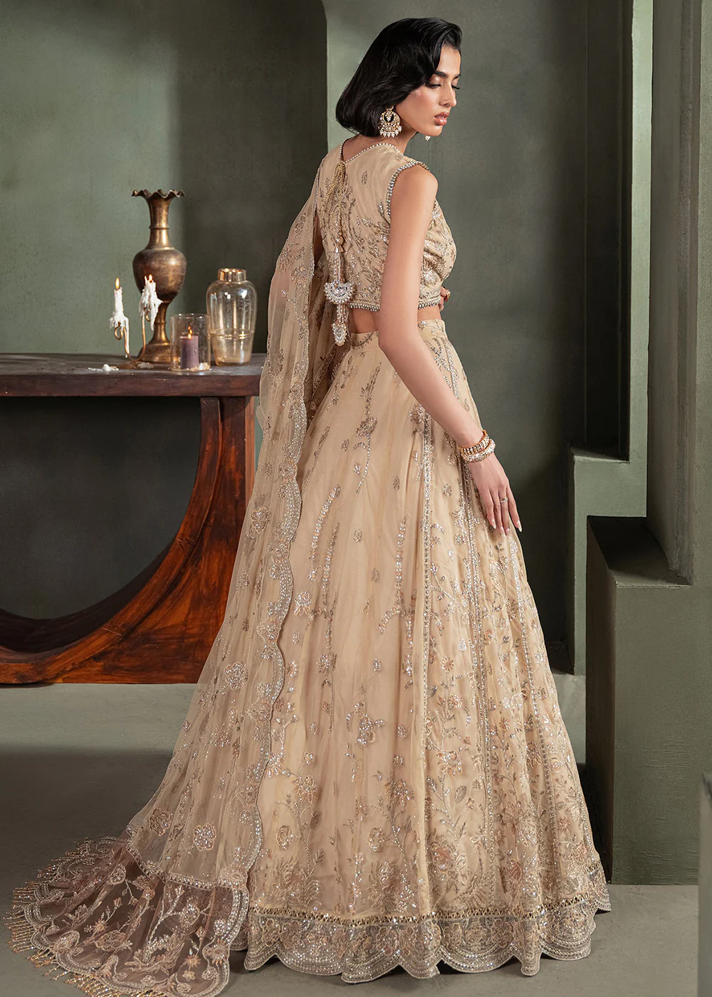 Heritage Luxury Formals '24 by Zarif | ZHF 01 AVELINA - Image 3