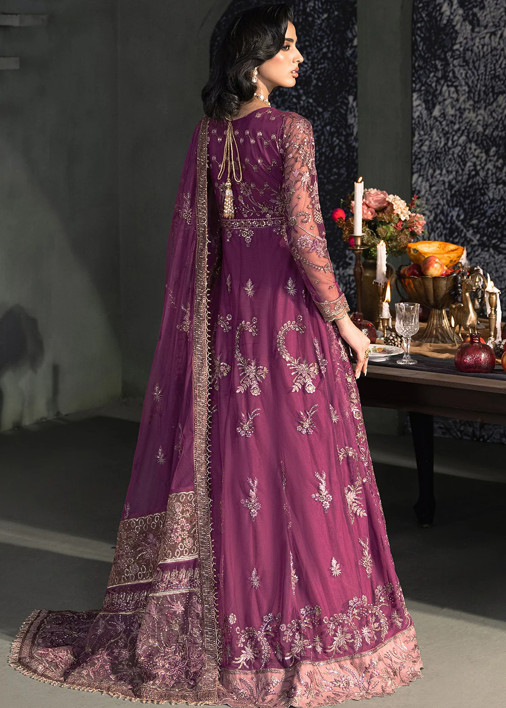 Heritage Luxury Formals '24 by Zarif | ZHF 02 TIFFANY - Image 3