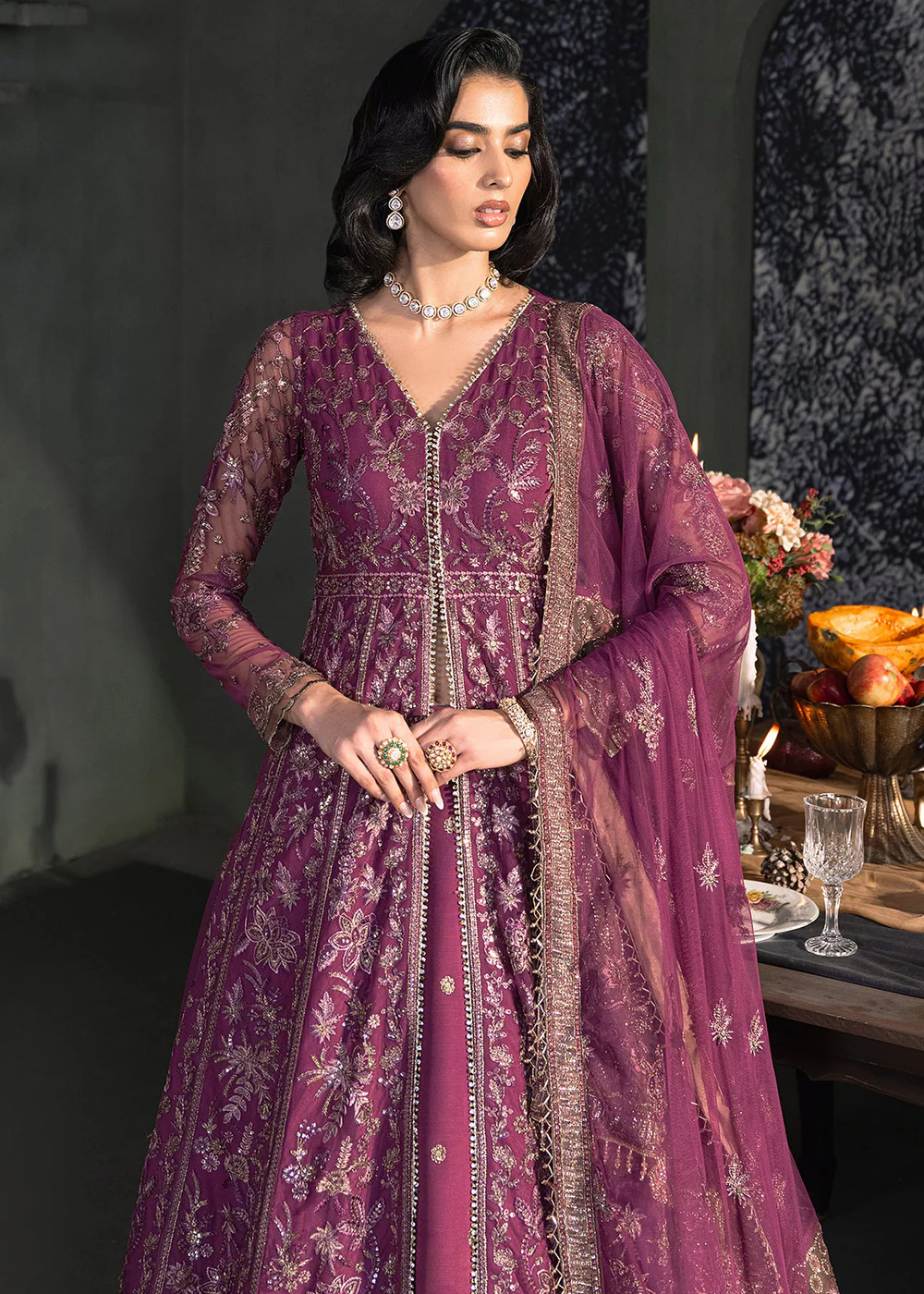 Heritage Luxury Formals '24 by Zarif | ZHF 02 TIFFANY - Image 5