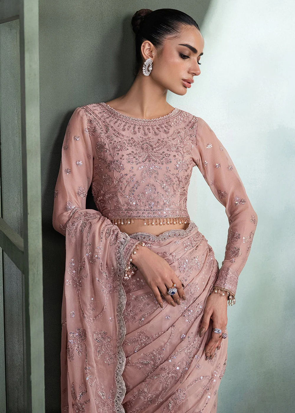 Heritage Luxury Formals '24 by Zarif | ZHF 07 ELMIRA - Image 2