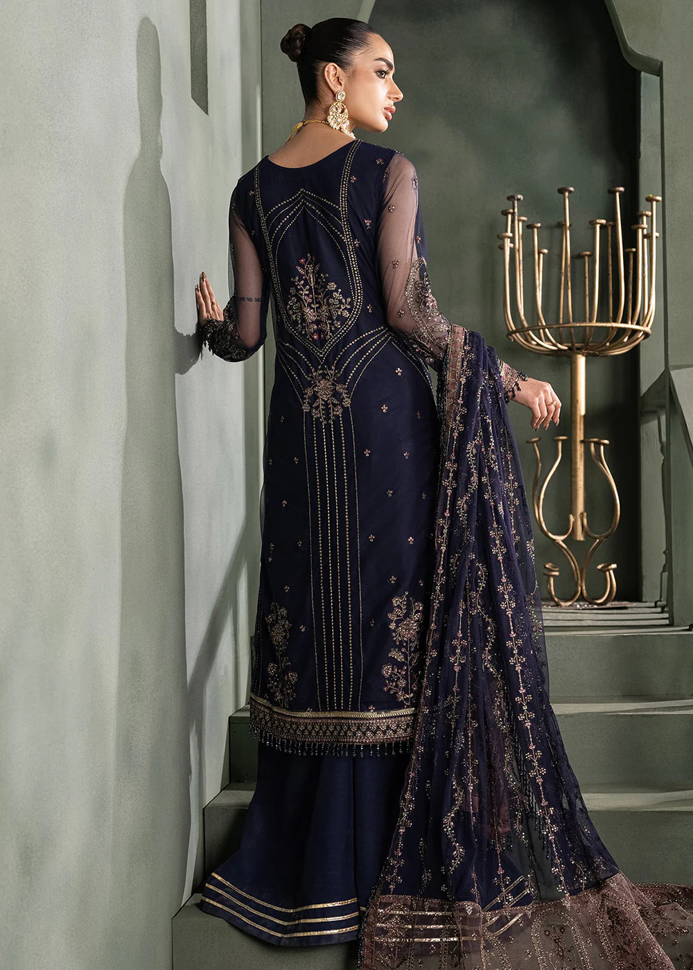 Heritage Luxury Formals '24 by Zarif | ZHF 08 SIRENE - Image 3