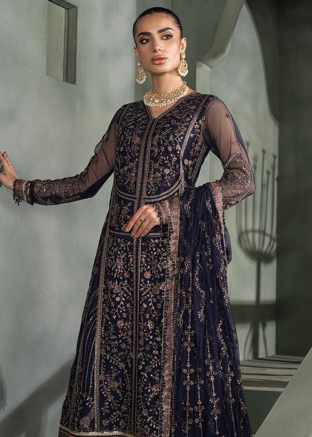 Heritage Luxury Formals '24 by Zarif | ZHF 08 SIRENE - Image 6