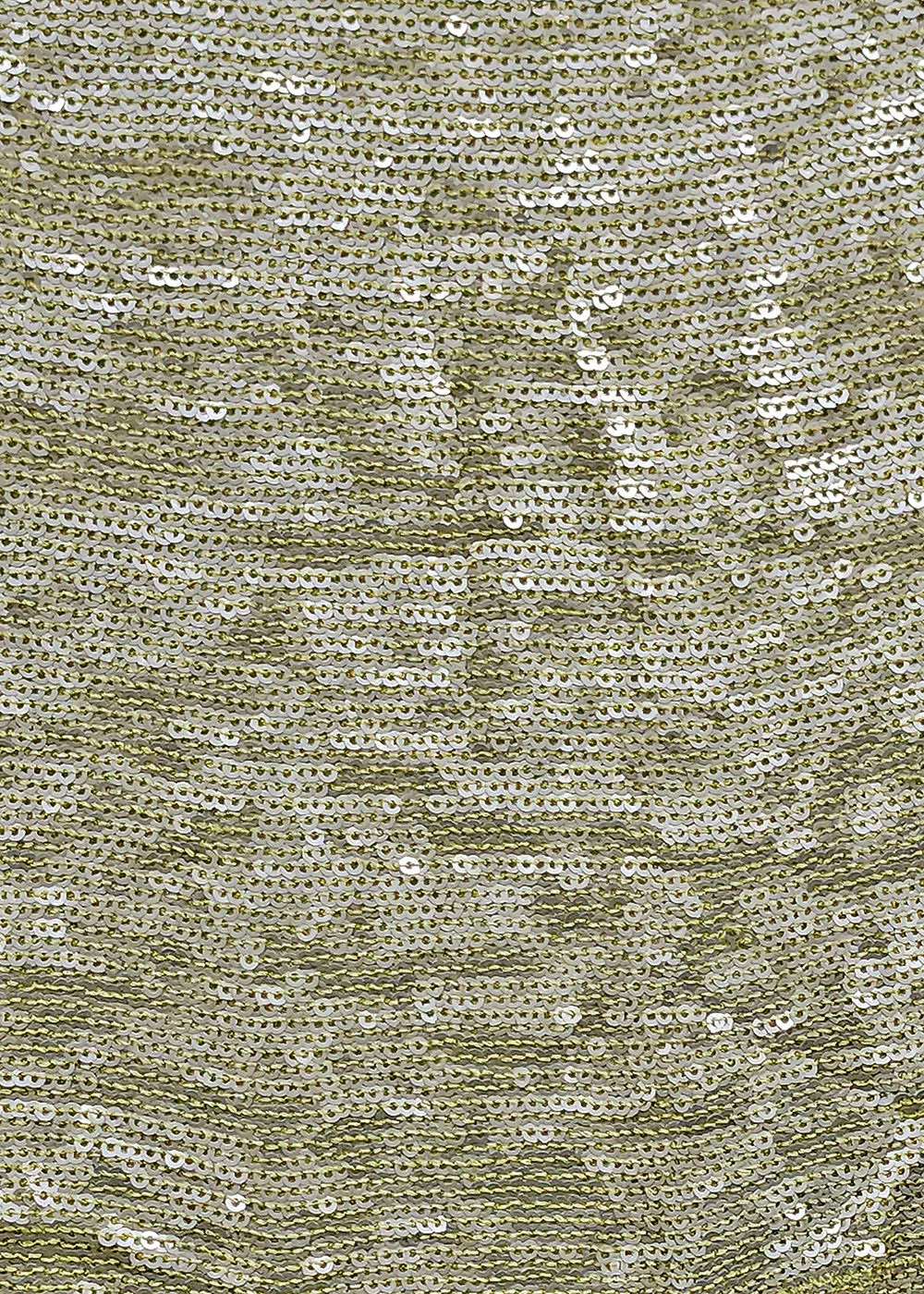 Ingenious Pistachio Green Silver Sequins Party Wear Lehenga - Image 6