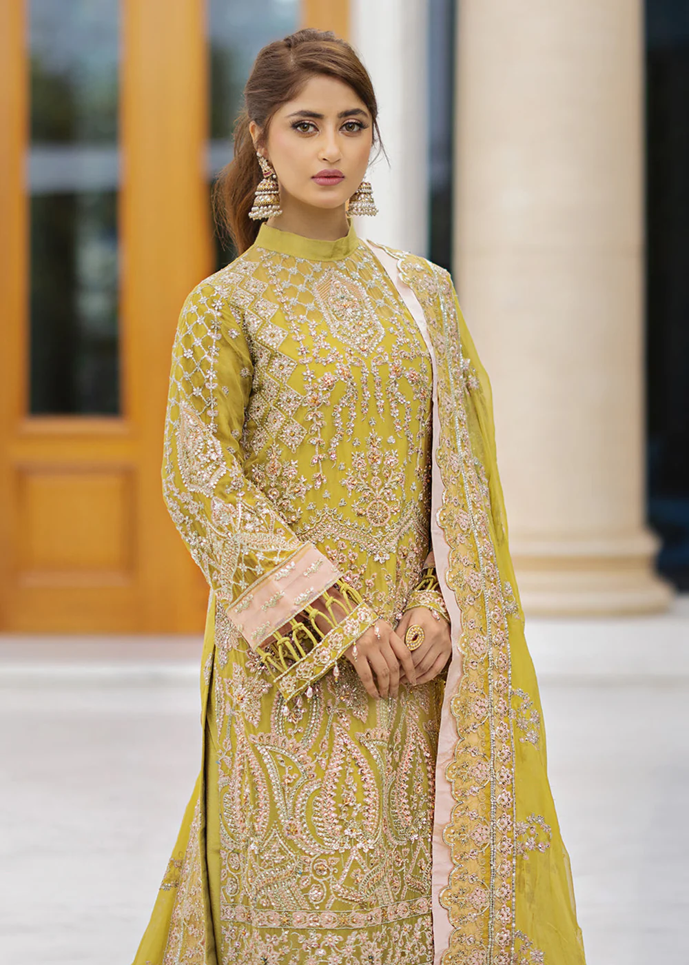 Ishq Aatish Luxury Chiffon '23 by Emaan Adeel | FARAH - Image 4