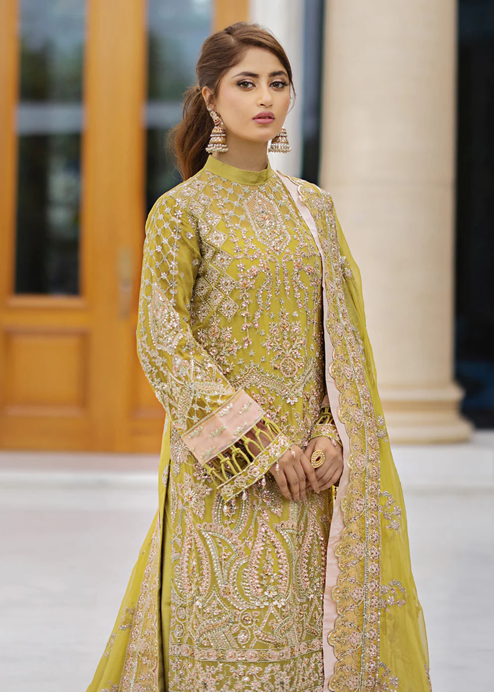 Ishq Aatish Luxury Chiffon '23 by Emaan Adeel | FARAH - Image 5