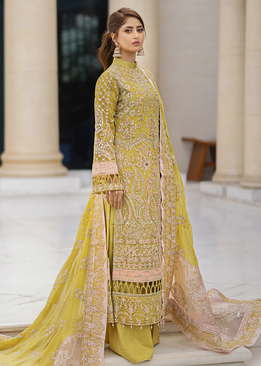Ishq Aatish Luxury Chiffon '23 by Emaan Adeel | FARAH - Image 6