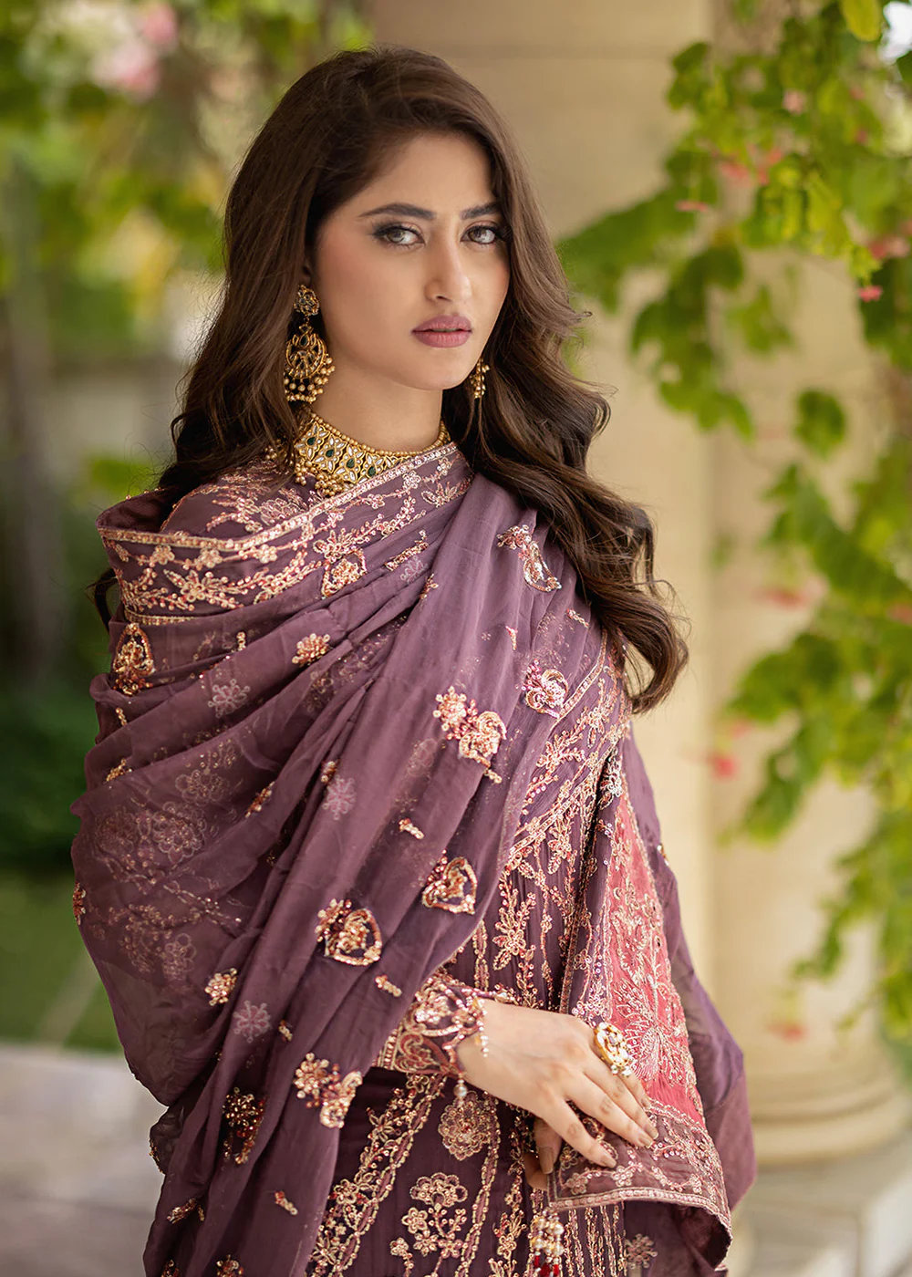 Ishq Aatish Luxury Chiffon '23 by Emaan Adeel | GULNAZ - Image 6
