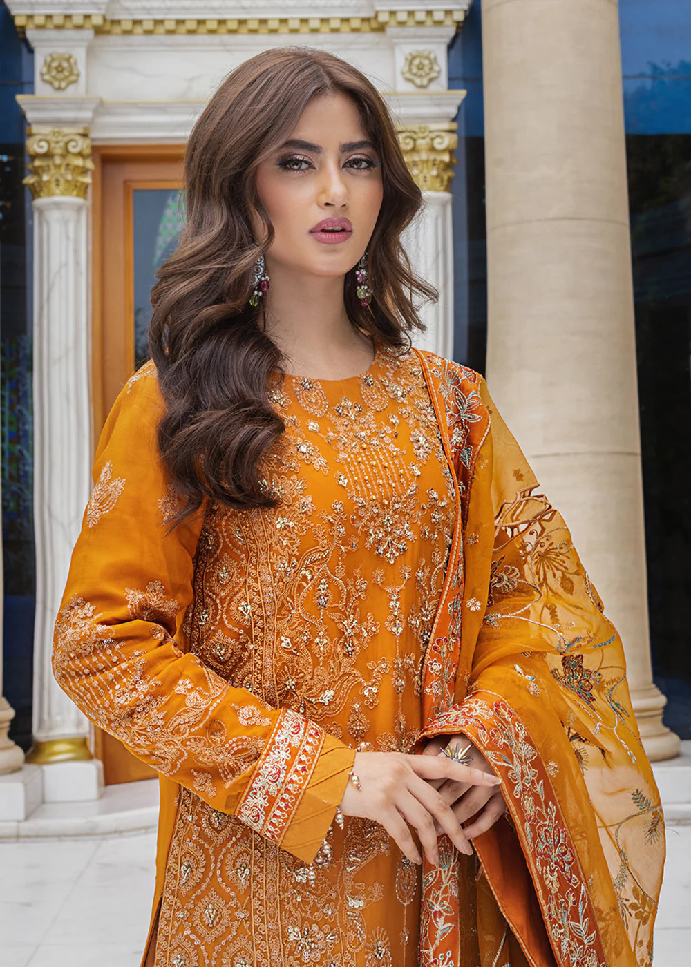 Ishq Aatish Luxury Chiffon '23 by Emaan Adeel | ROOHI - Image 2
