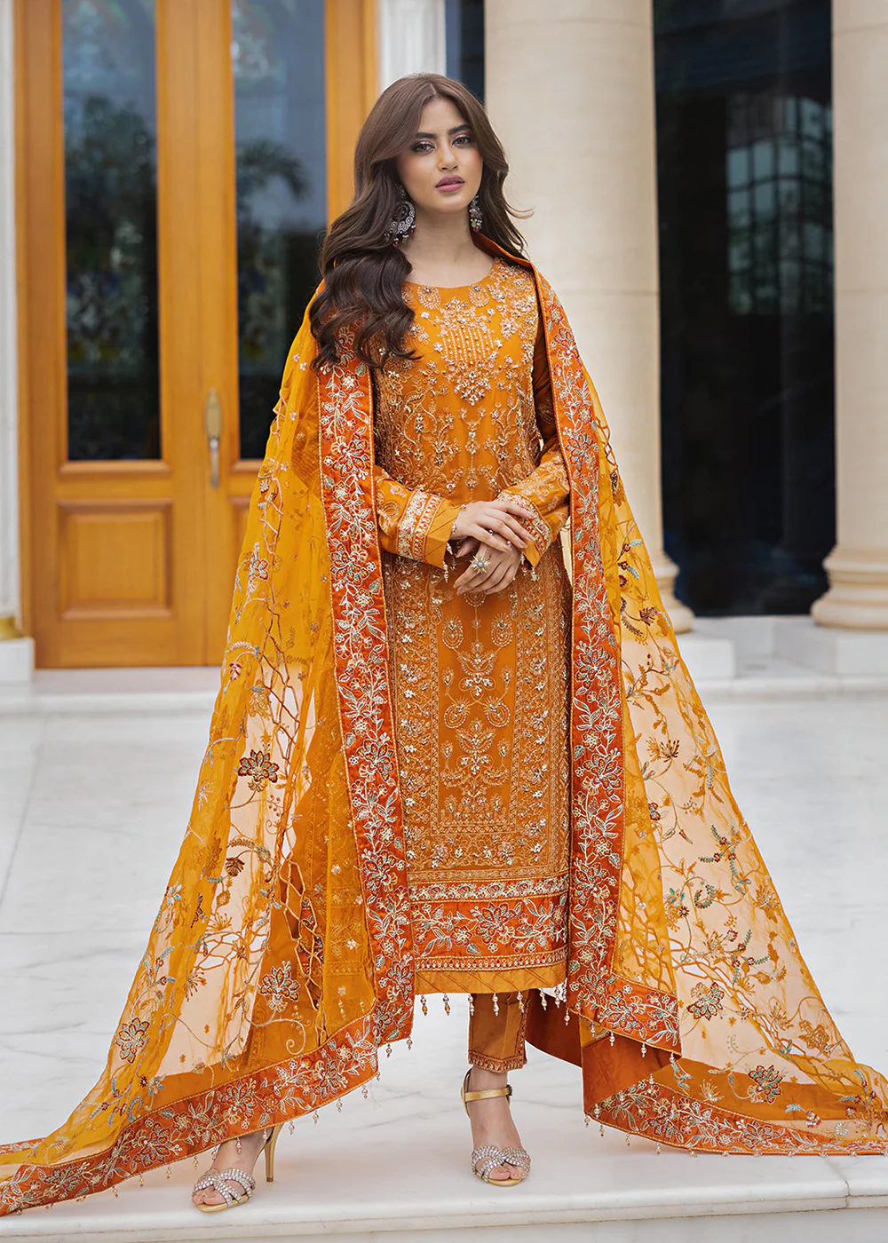 Ishq Aatish Luxury Chiffon '23 by Emaan Adeel | ROOHI - Image 4