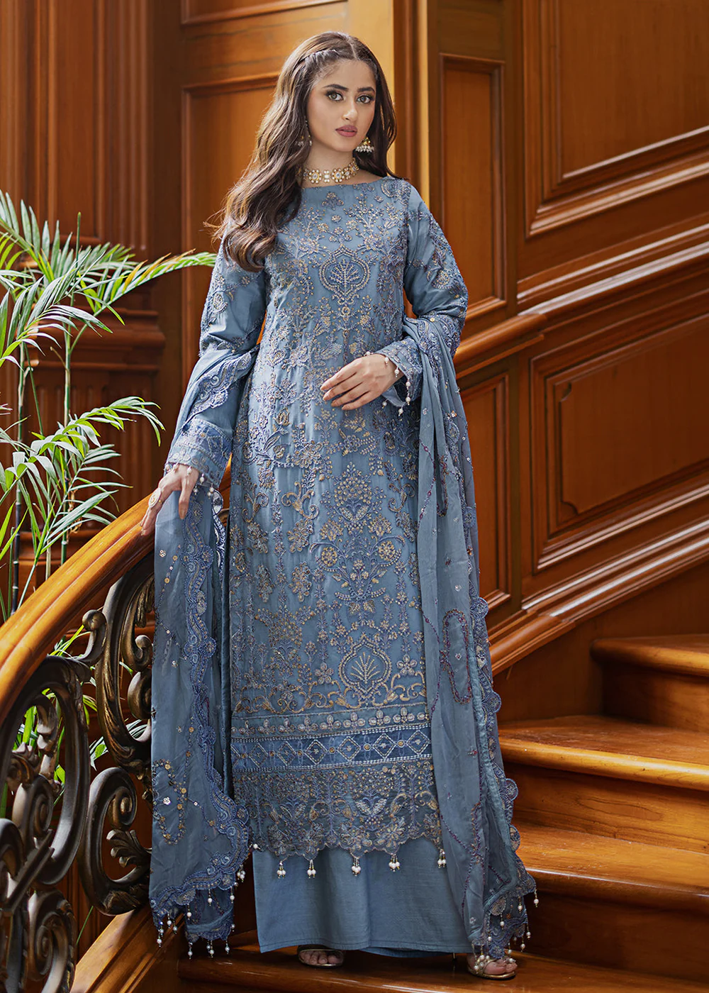Ishq Aatish Luxury Chiffon '23 by Emaan Adeel | RUMEYSA - Image 4
