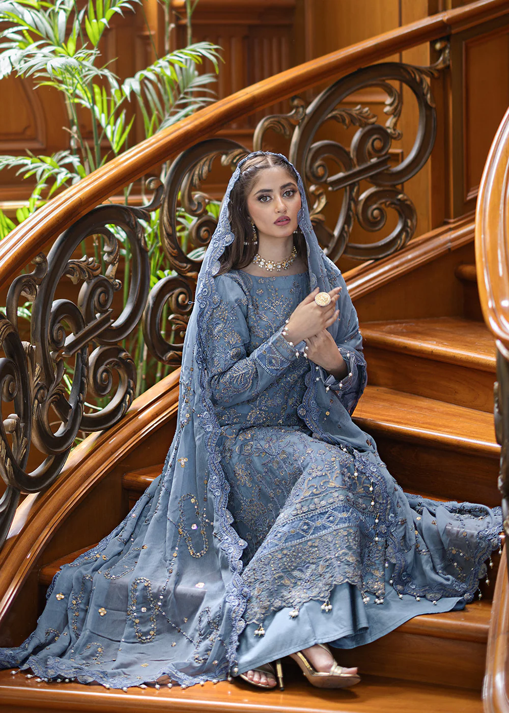 Ishq Aatish Luxury Chiffon '23 by Emaan Adeel | RUMEYSA - Image 5