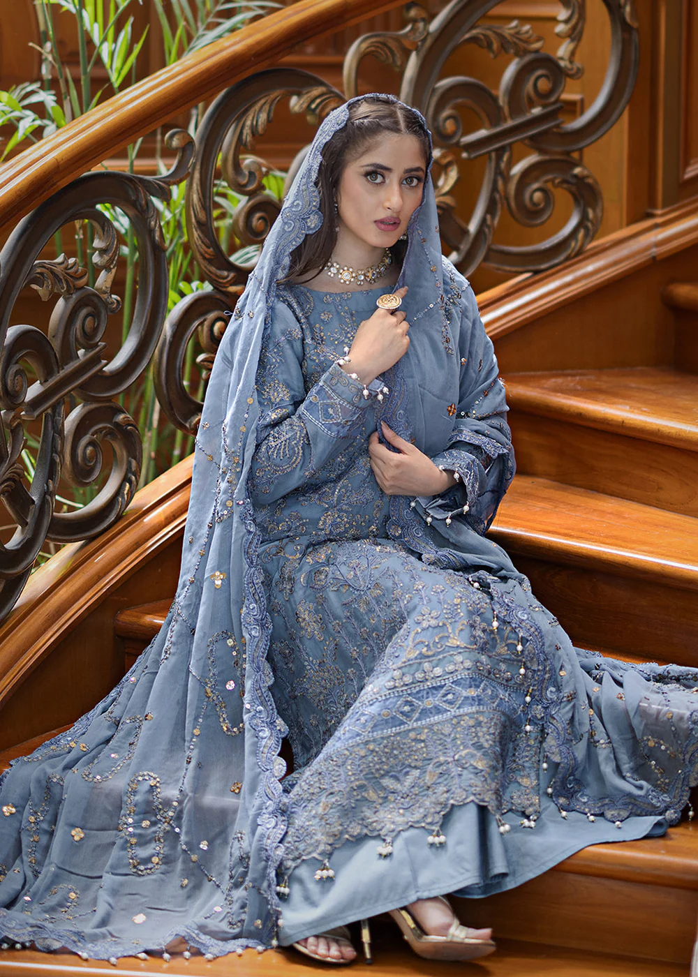 Ishq Aatish Luxury Chiffon '23 by Emaan Adeel | RUMEYSA - Image 6