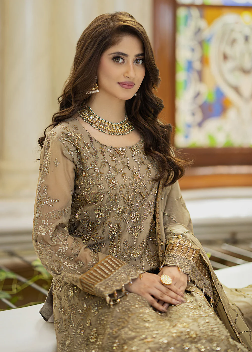Ishq Aatish Luxury Chiffon '23 by Emaan Adeel | ZORA - Image 7