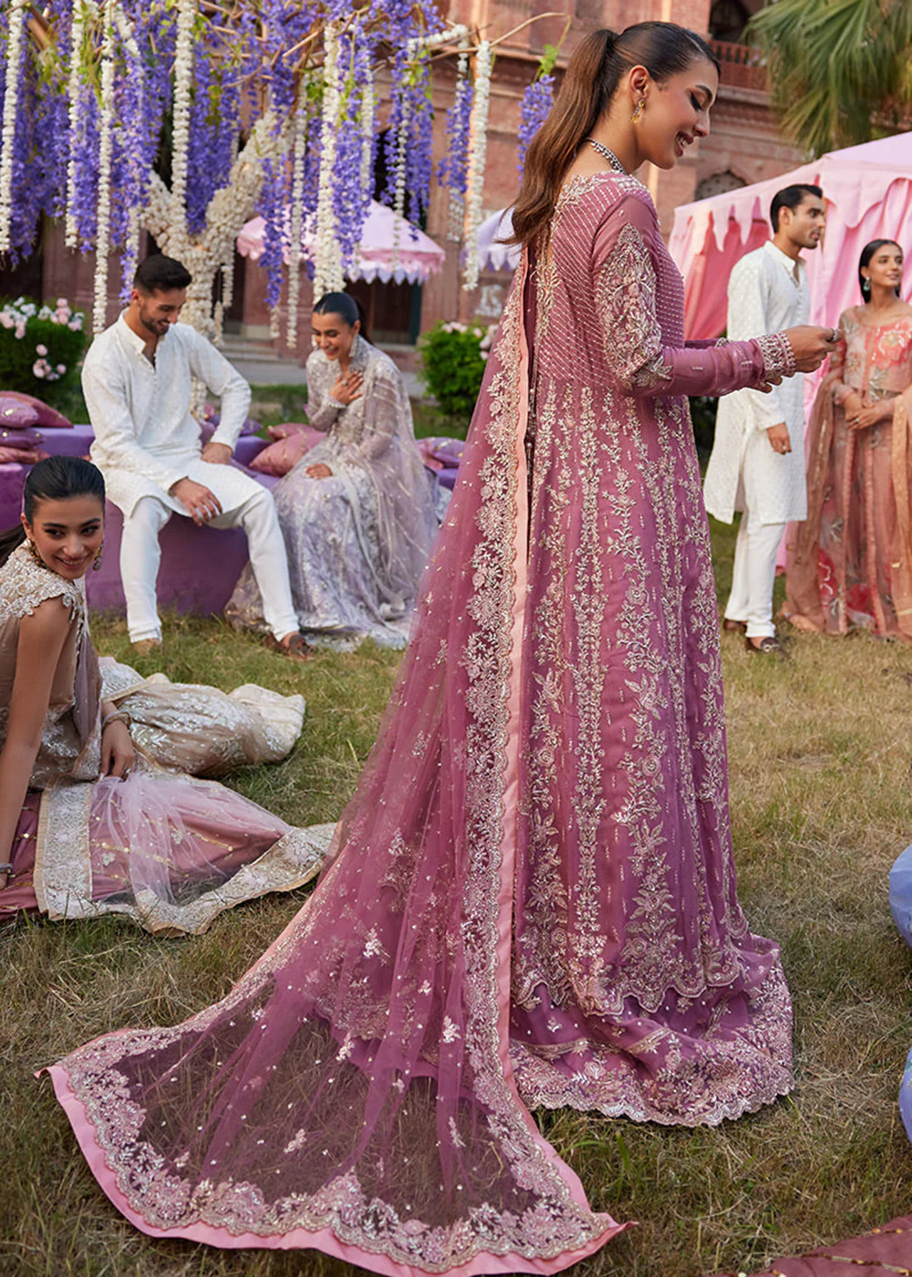 Izhar Unstitched Luxury Chiffon Collection by Mushq | HANIA - Image 3