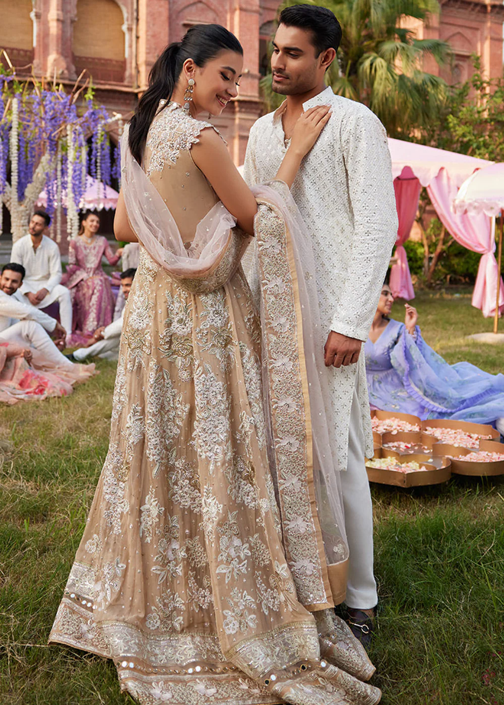 Izhar Unstitched Luxury Chiffon Collection by Mushq | MEHERBANO - Image 3