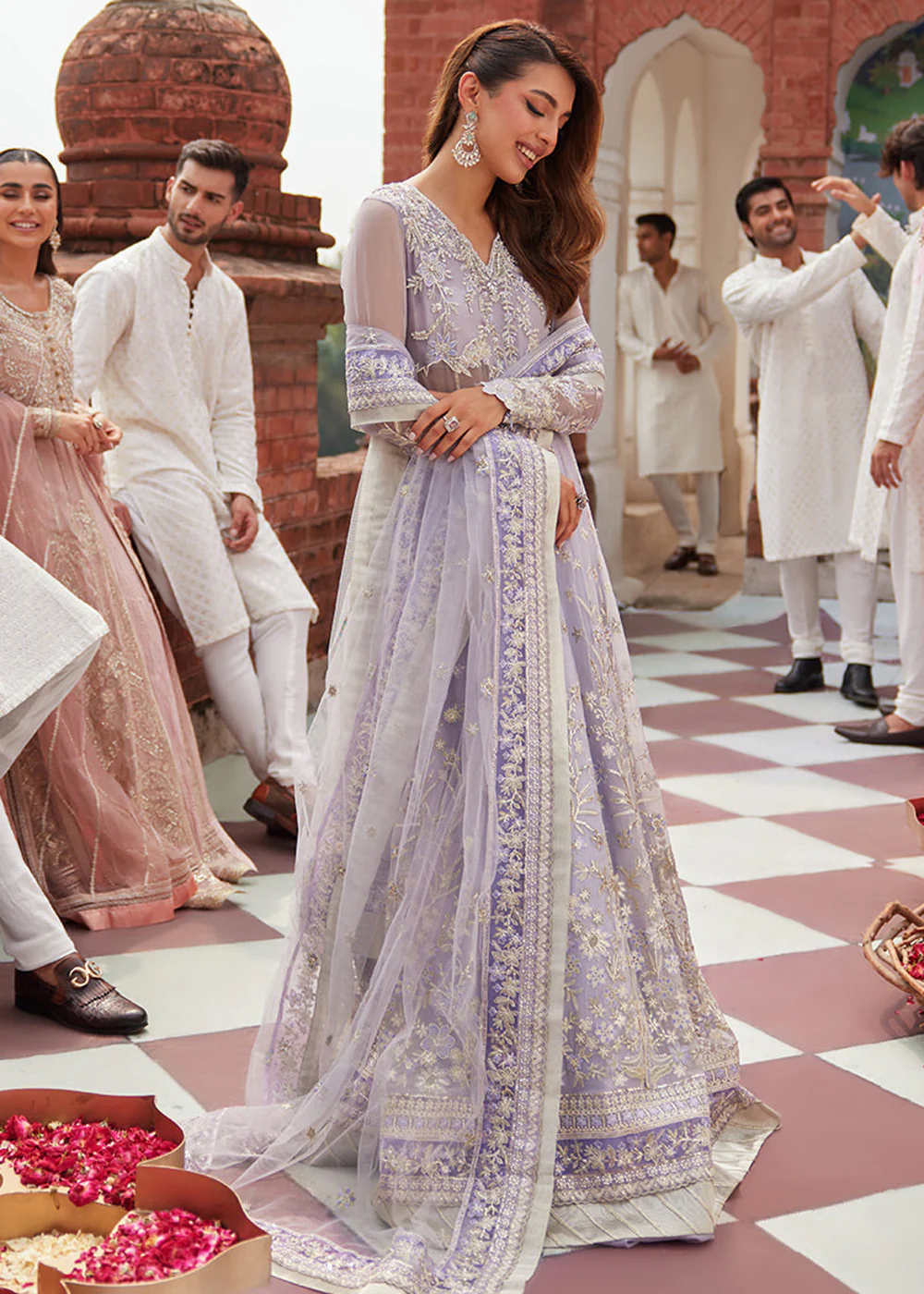 Izhar Unstitched Luxury Chiffon Collection by Mushq | NUREH - Image 5