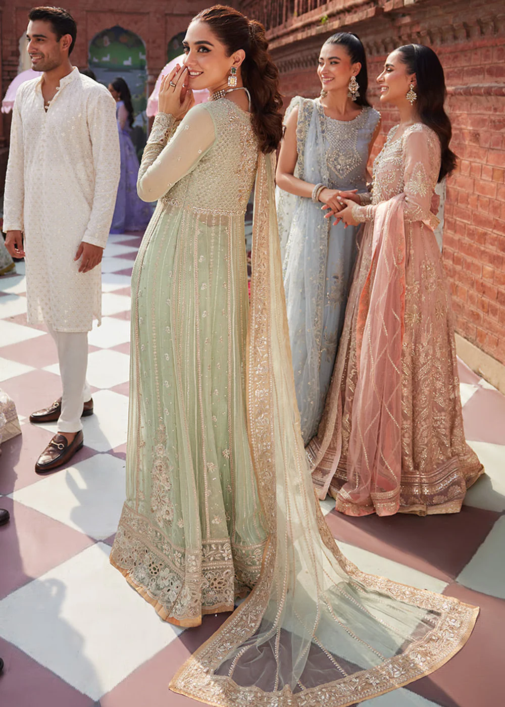 Izhar Unstitched Luxury Chiffon Collection by Mushq | SHAHANA - Image 3
