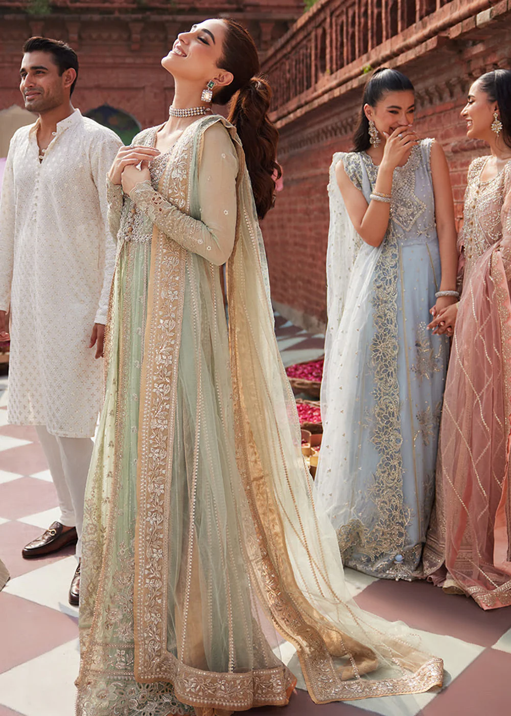 Izhar Unstitched Luxury Chiffon Collection by Mushq | SHAHANA - Image 6
