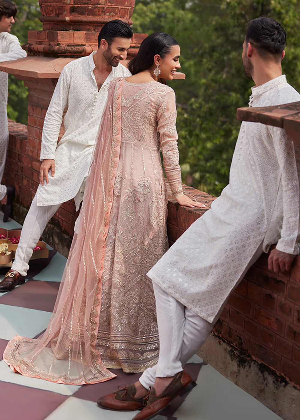 Izhar Unstitched Luxury Chiffon Collection by Mushq | TANEEZ - Image 3
