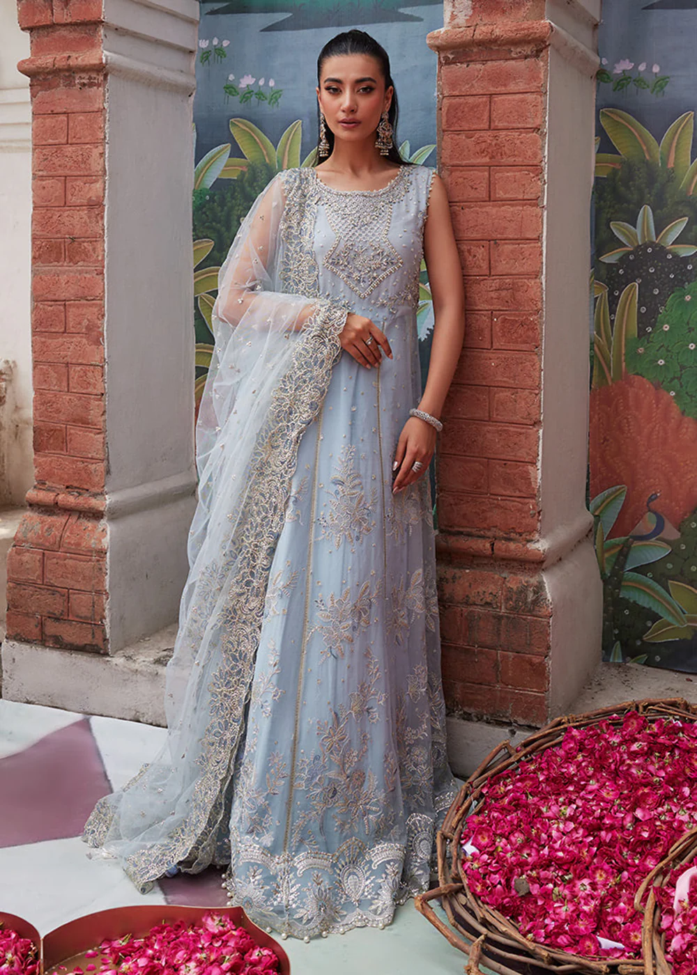 Izhar Unstitched Luxury Chiffon Collection by Mushq | TANIA - Image 4