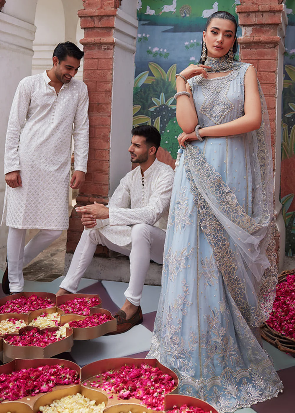 Izhar Unstitched Luxury Chiffon Collection by Mushq | TANIA - Image 8