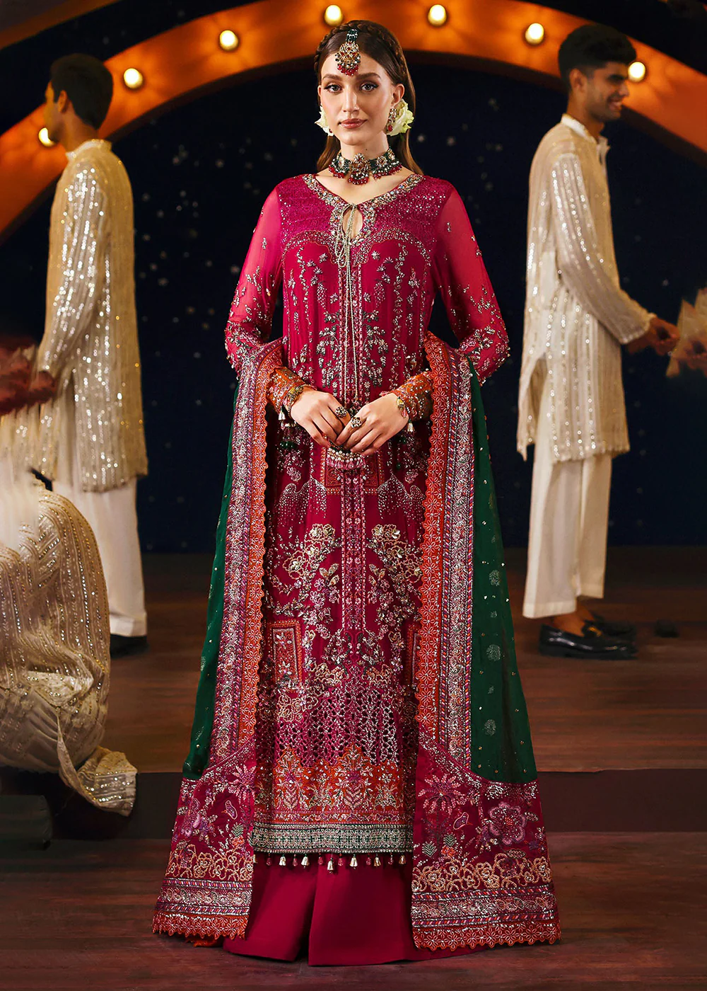 Jhoomro Luxury Formals '25 by Nureh | NL-82 Syera - Image 8