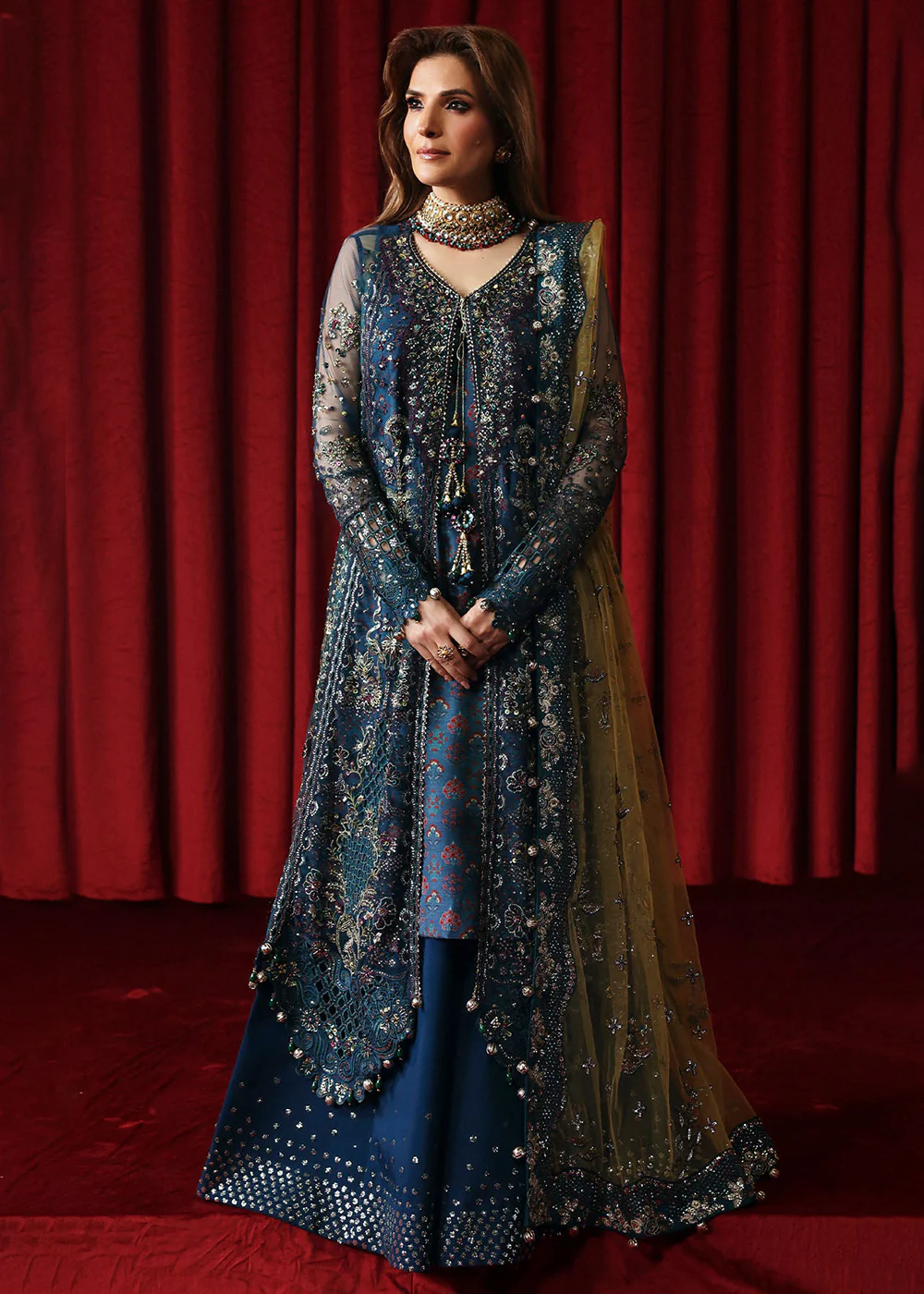 Jhoomro Luxury Formals '25 by Nureh | NL-84 Resham