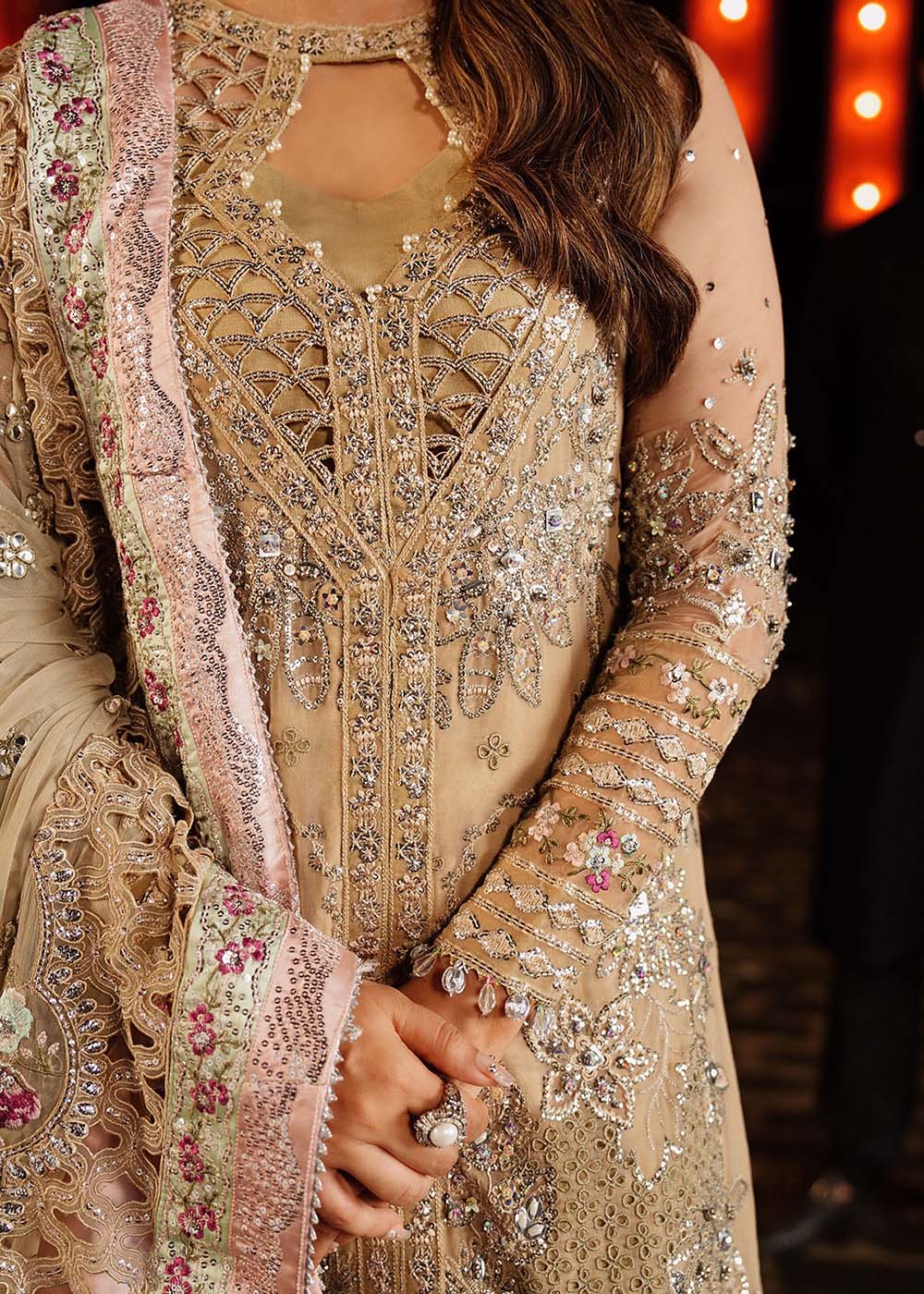 Jhoomro Luxury Formals '25 by Nureh | NL-85 Raina - Image 6