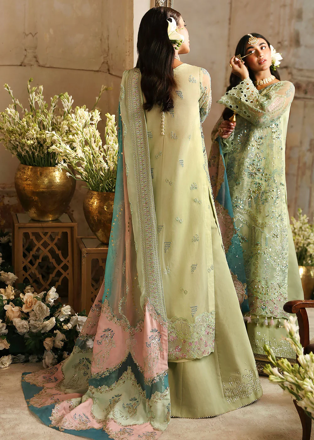 Jhoomro Wedding Luxury Formals '24 by Nureh | NL-67 MAHI-ROO - Image 3