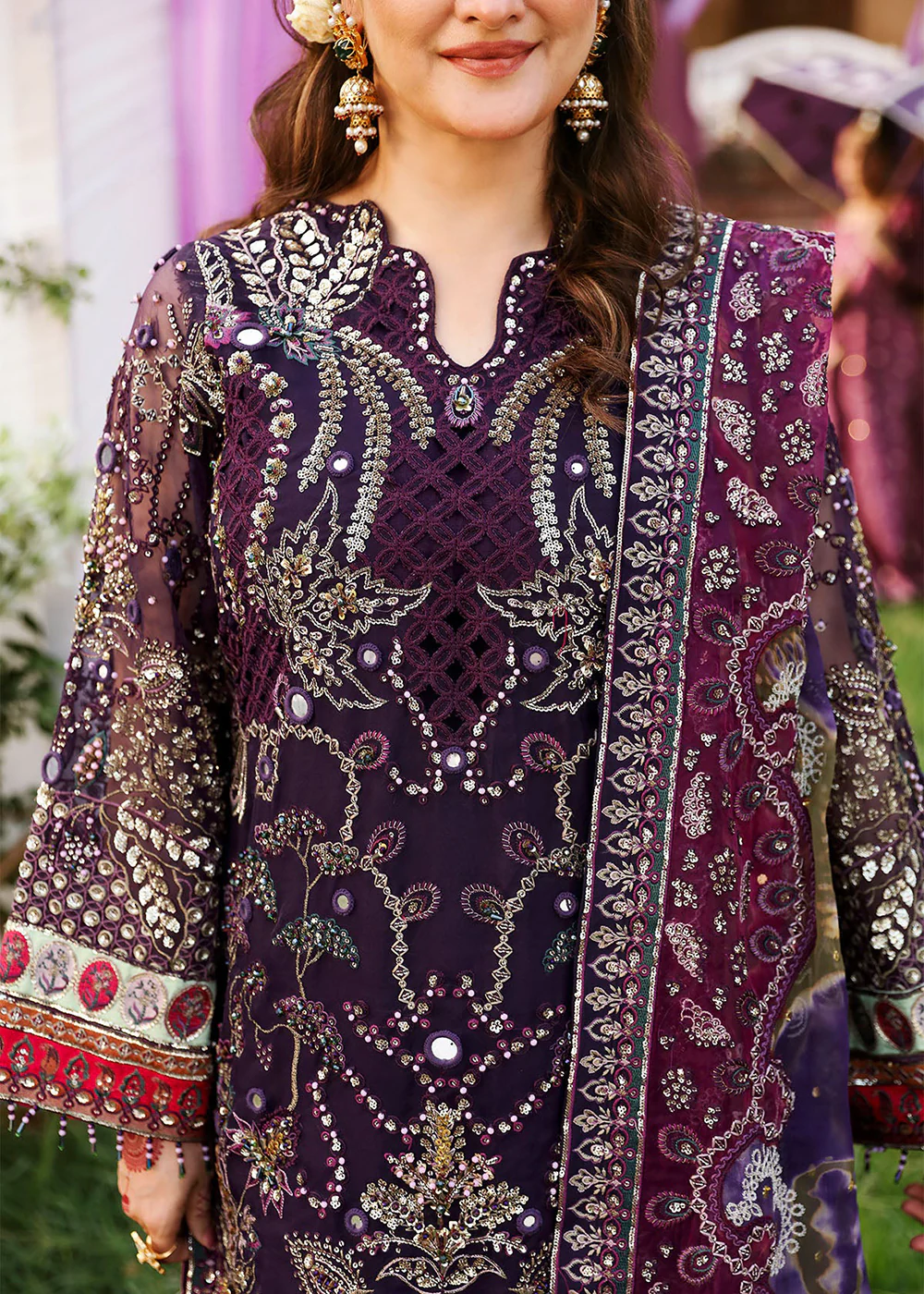 Jhoomro Wedding Luxury Formals '24 by Nureh | NL-70 JAHAN - Image 5