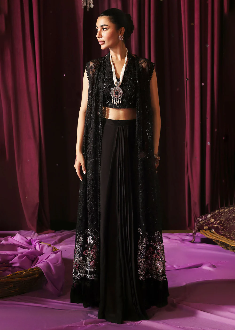 Jhoomro Wedding Luxury Formals '24 by Nureh | NL-73 MAYA - Image 4