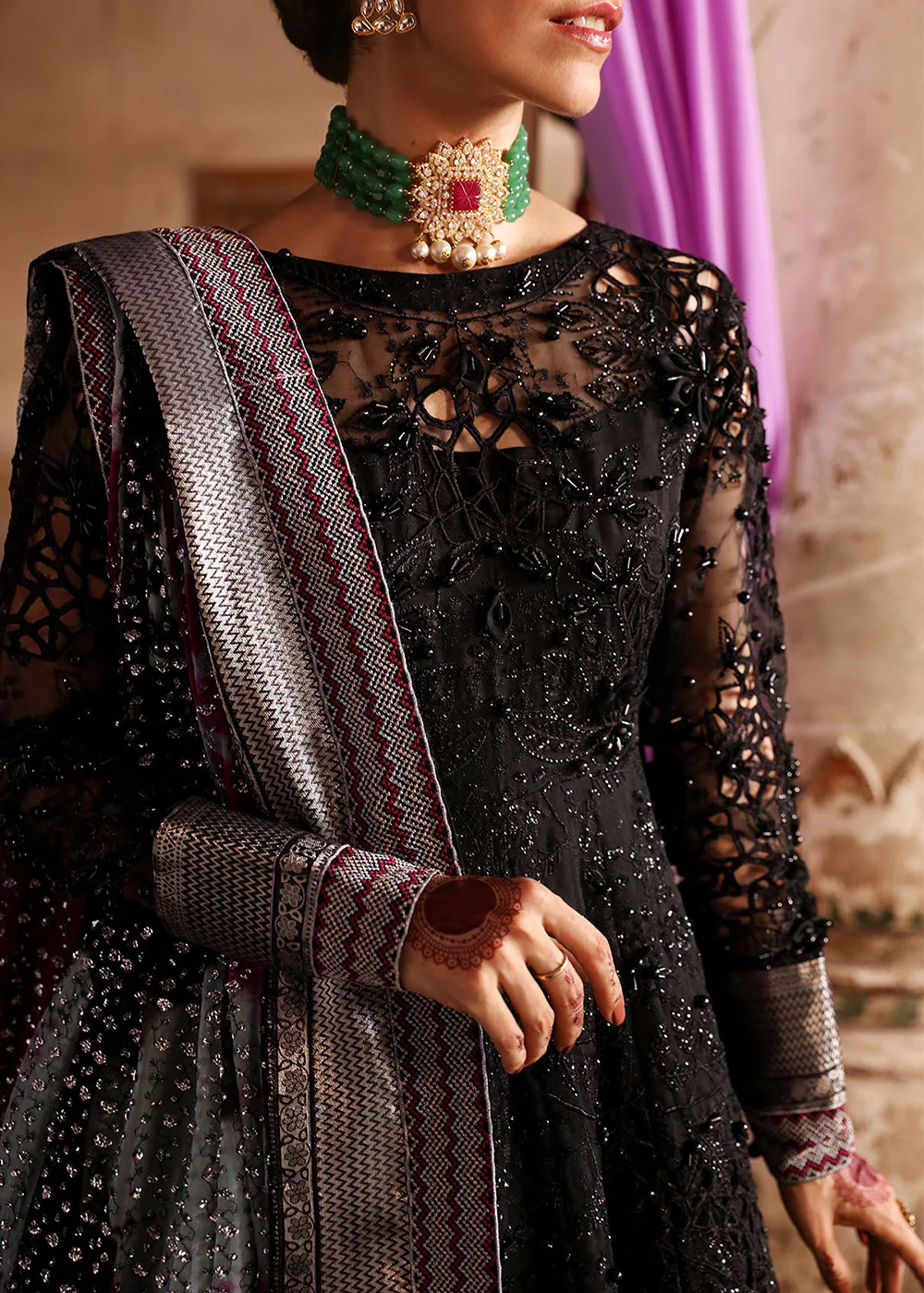 Jhoomro Wedding Luxury Formals '24 by Nureh | NL-73 MAYA - Image 8