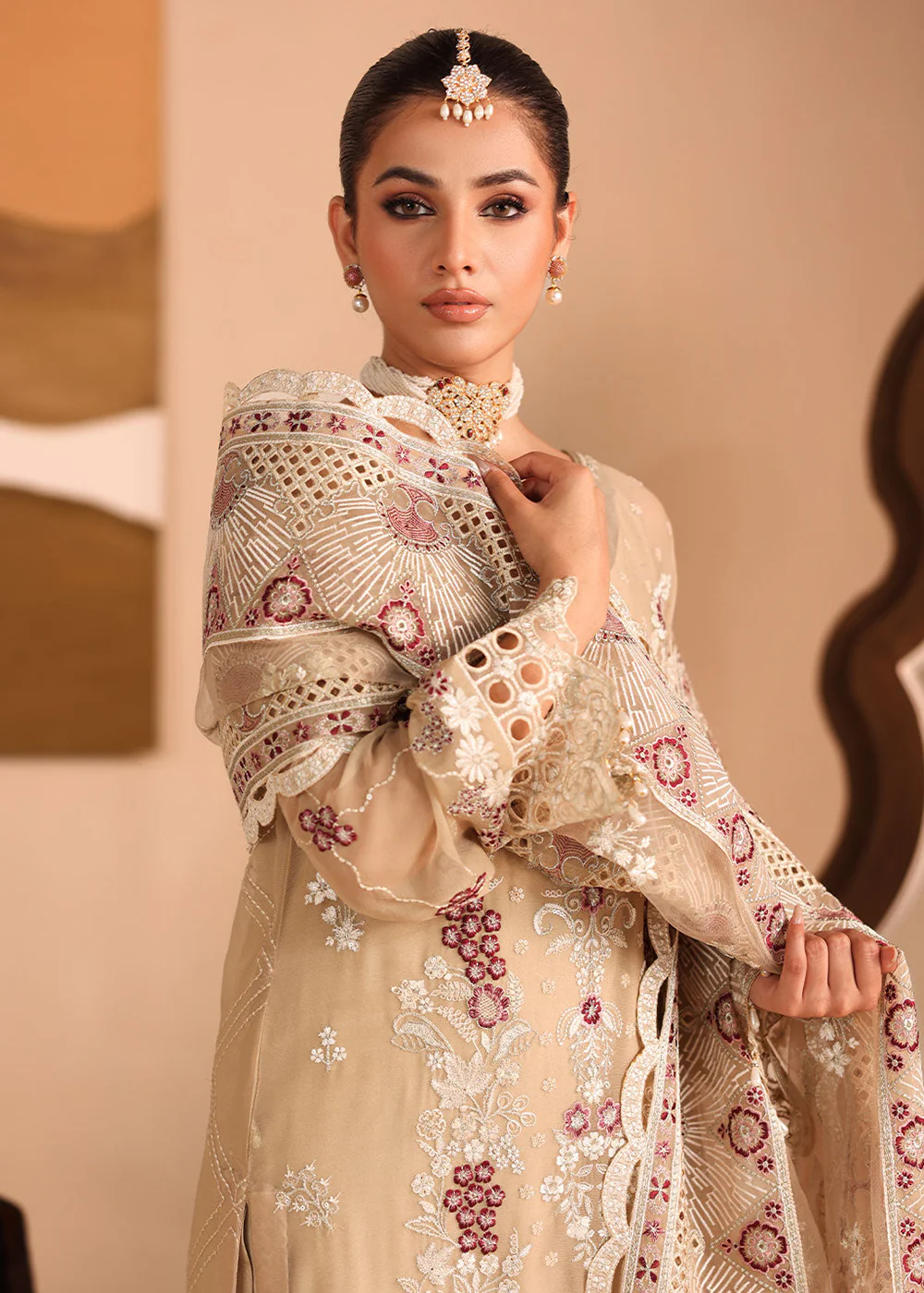 Kashish Luxury Chiffon '25 (Vol 3) by Ramsha | K-303 - Image 2