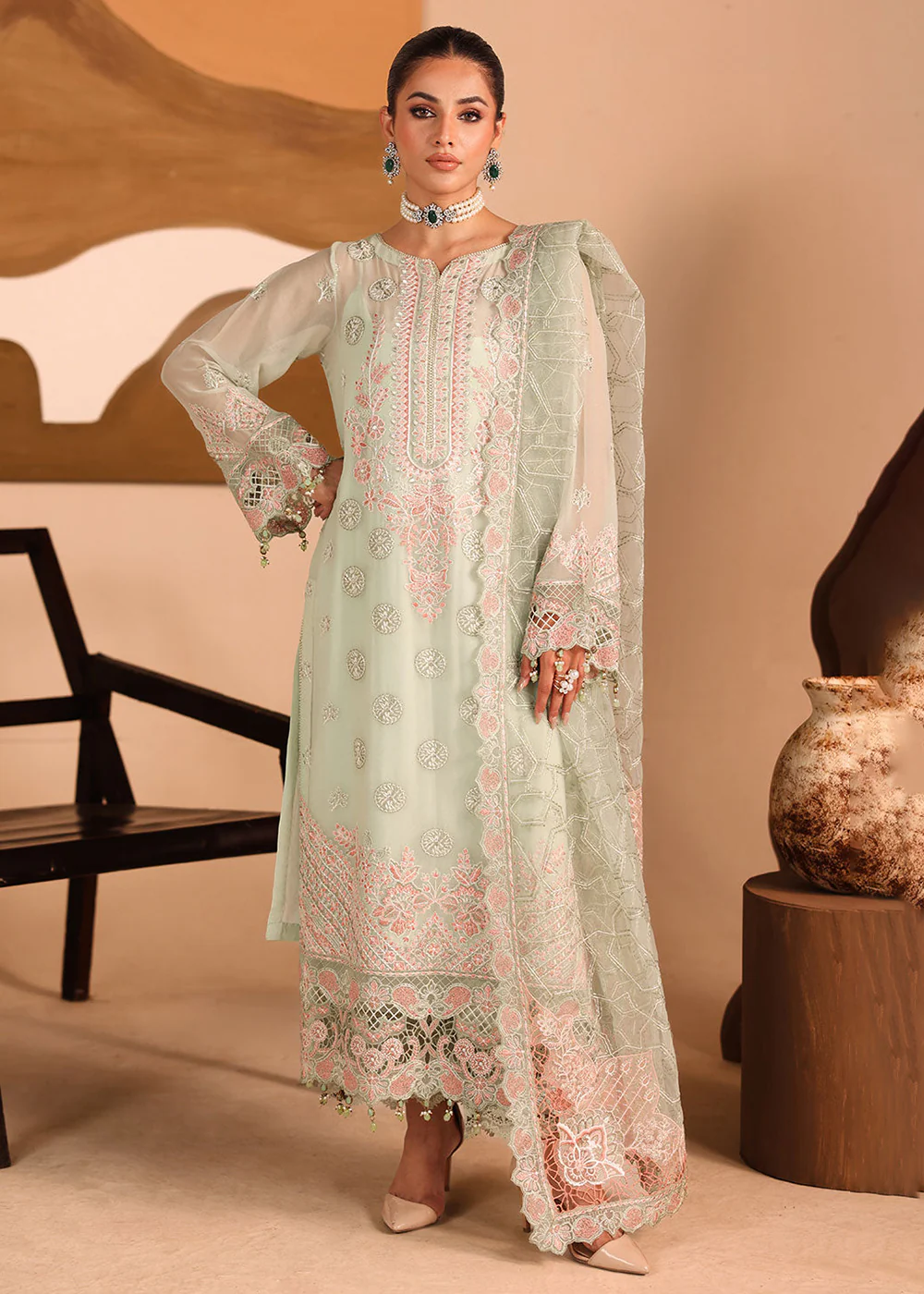 Kashish Luxury Chiffon '25 (Vol 3) by Ramsha | K-307