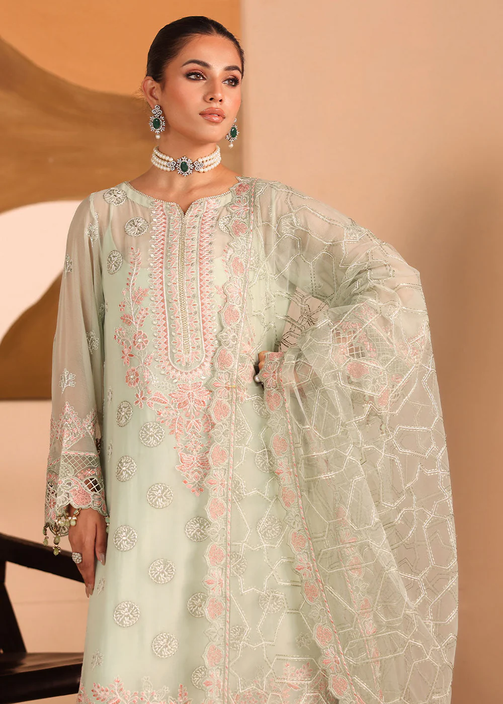 Kashish Luxury Chiffon '25 (Vol 3) by Ramsha | K-307 - Image 5