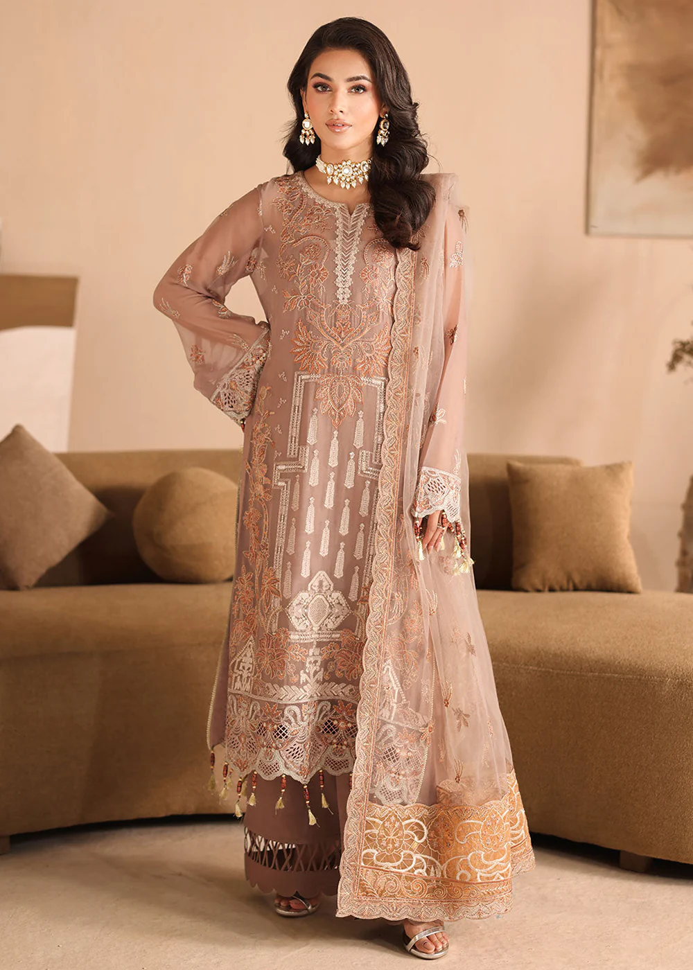 Kashish Luxury Chiffon '25 (Vol 3) by Ramsha | K-308