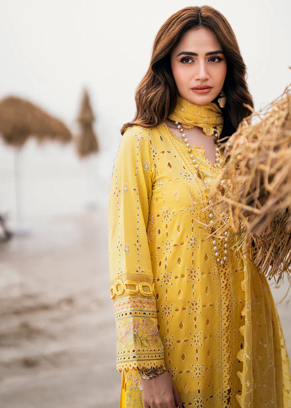 Khuwab Unstitched Swiss Lawn '25 by Nureh | NE-144 - Image 2