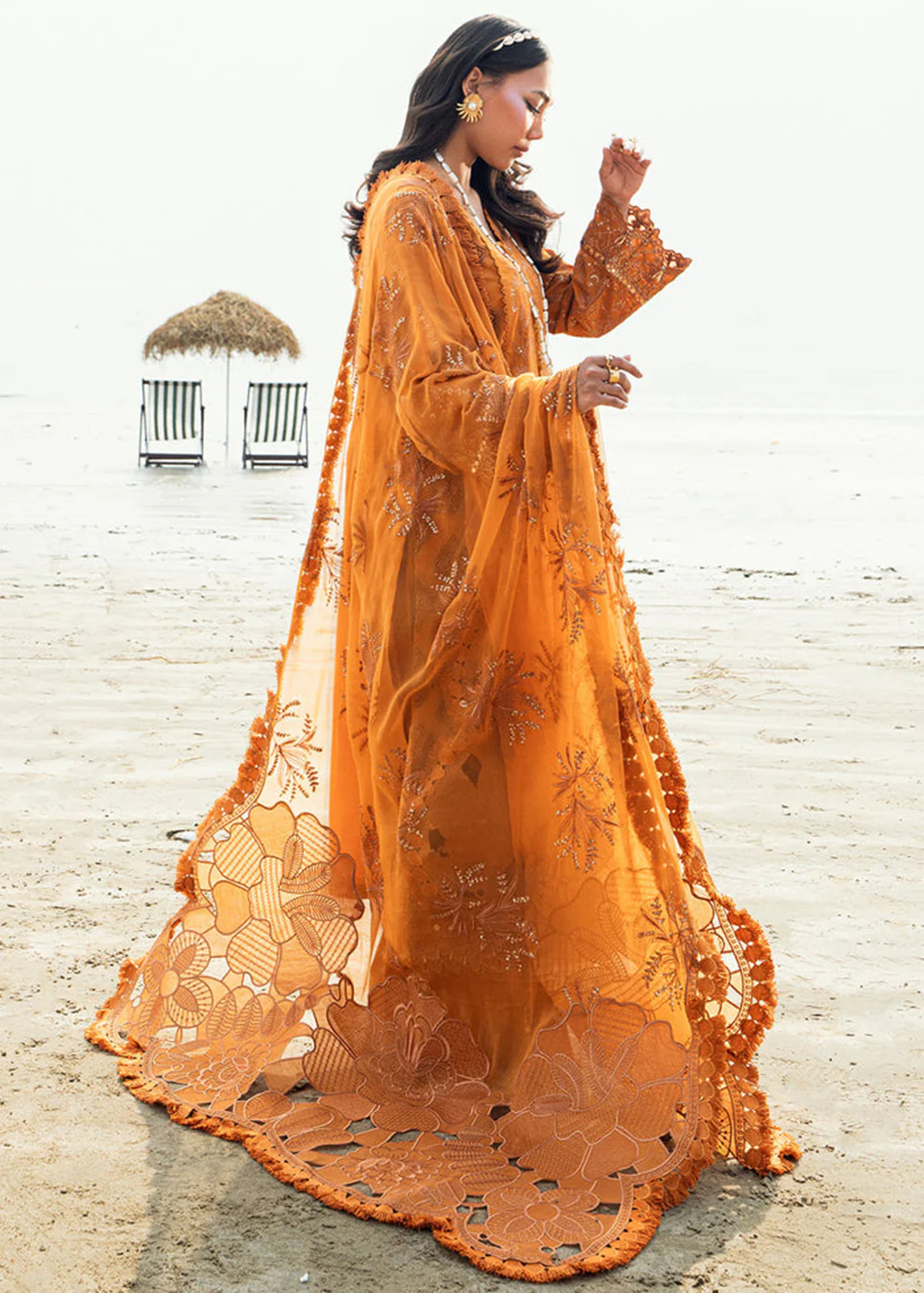 Khuwab Unstitched Swiss Lawn '25 by Nureh | NE-149 - Image 6