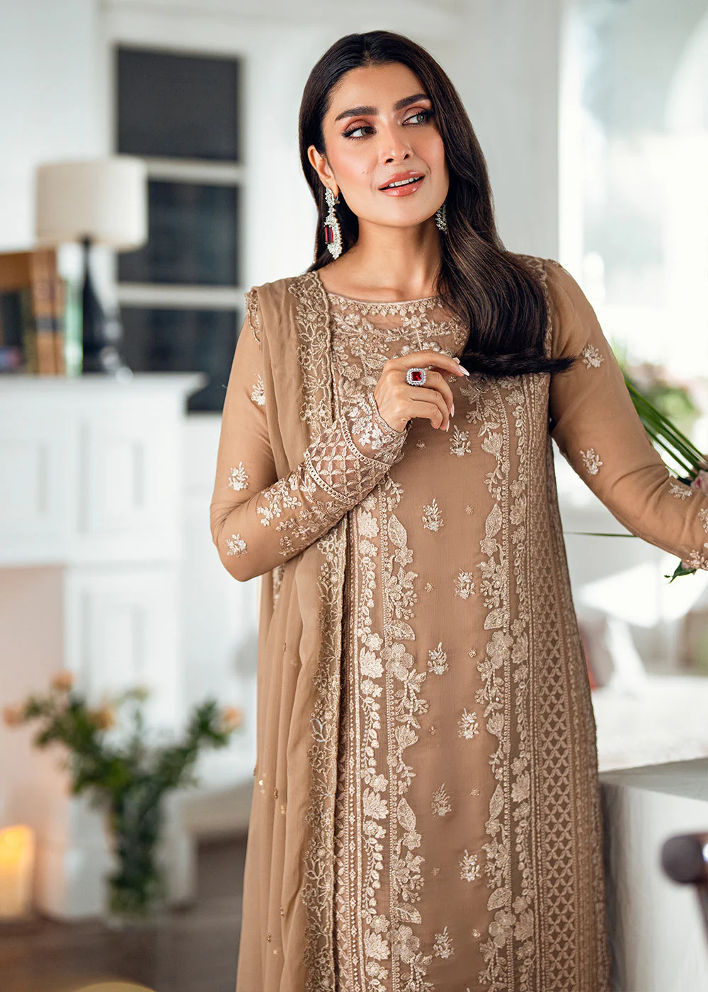 Luxe Embroidered Festive Formals '25 by Azure | Hazel Veil - Image 4