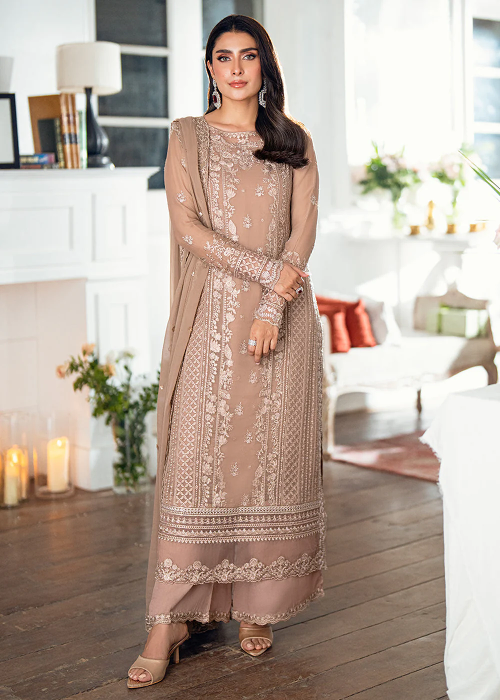 Luxe Embroidered Festive Formals '25 by Azure | Hazel Veil - Image 9