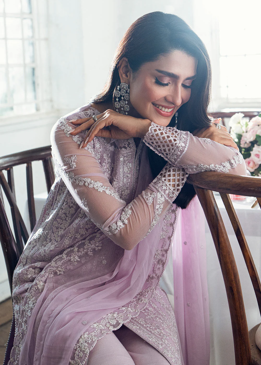 Luxe Embroidered Festive Formals '25 by Azure | Twilight Lavender - Image 4