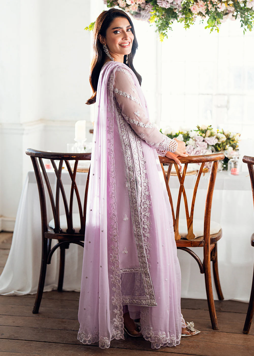 Luxe Embroidered Festive Formals '25 by Azure | Twilight Lavender - Image 7