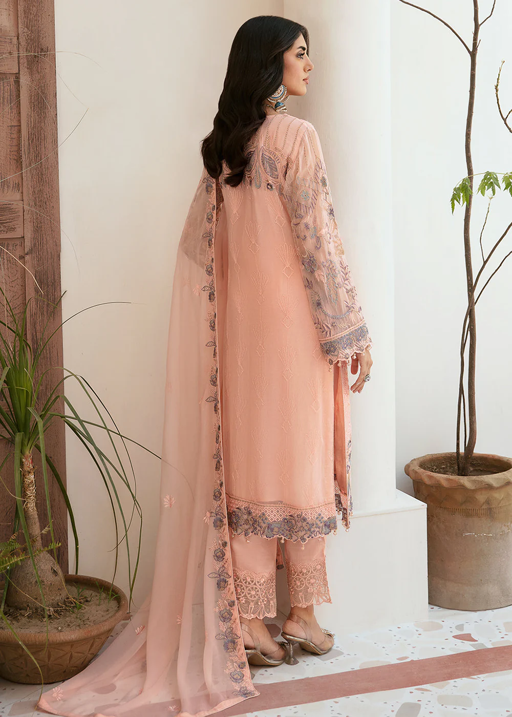 Luxury Chiffon Collection 2024 by Ramsha | F-2605 - Image 3