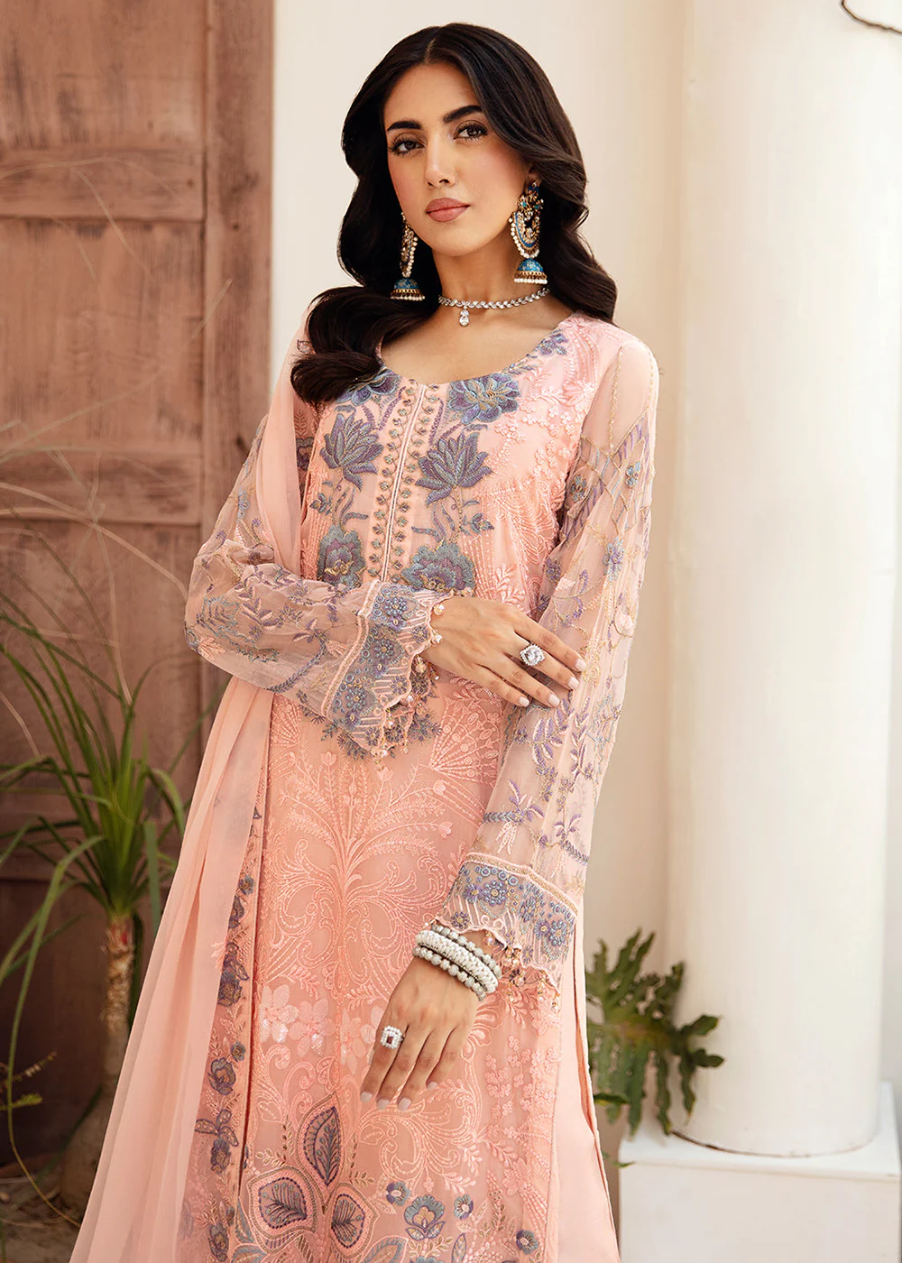 Luxury Chiffon Collection 2024 by Ramsha | F-2605 - Image 6