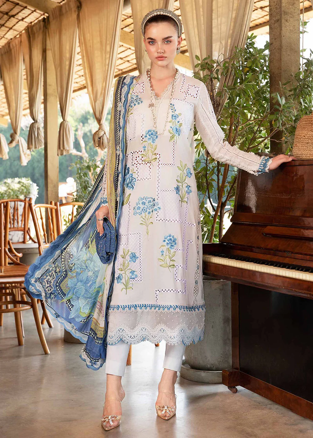 M.Prints Spring Summer Lawn '25 by Maria B | MPT-2501-A