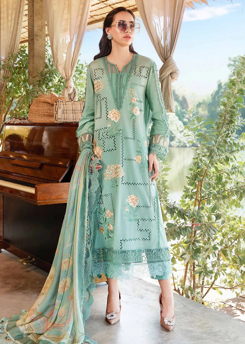 M.Prints Spring Summer Lawn '25 by Maria B | MPT-2501-B