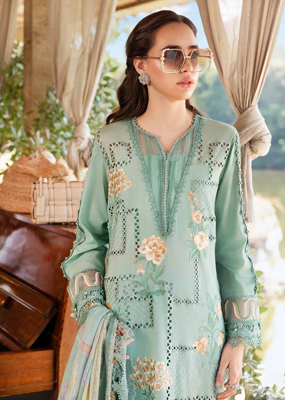 M.Prints Spring Summer Lawn '25 by Maria B | MPT-2501-B - Image 2