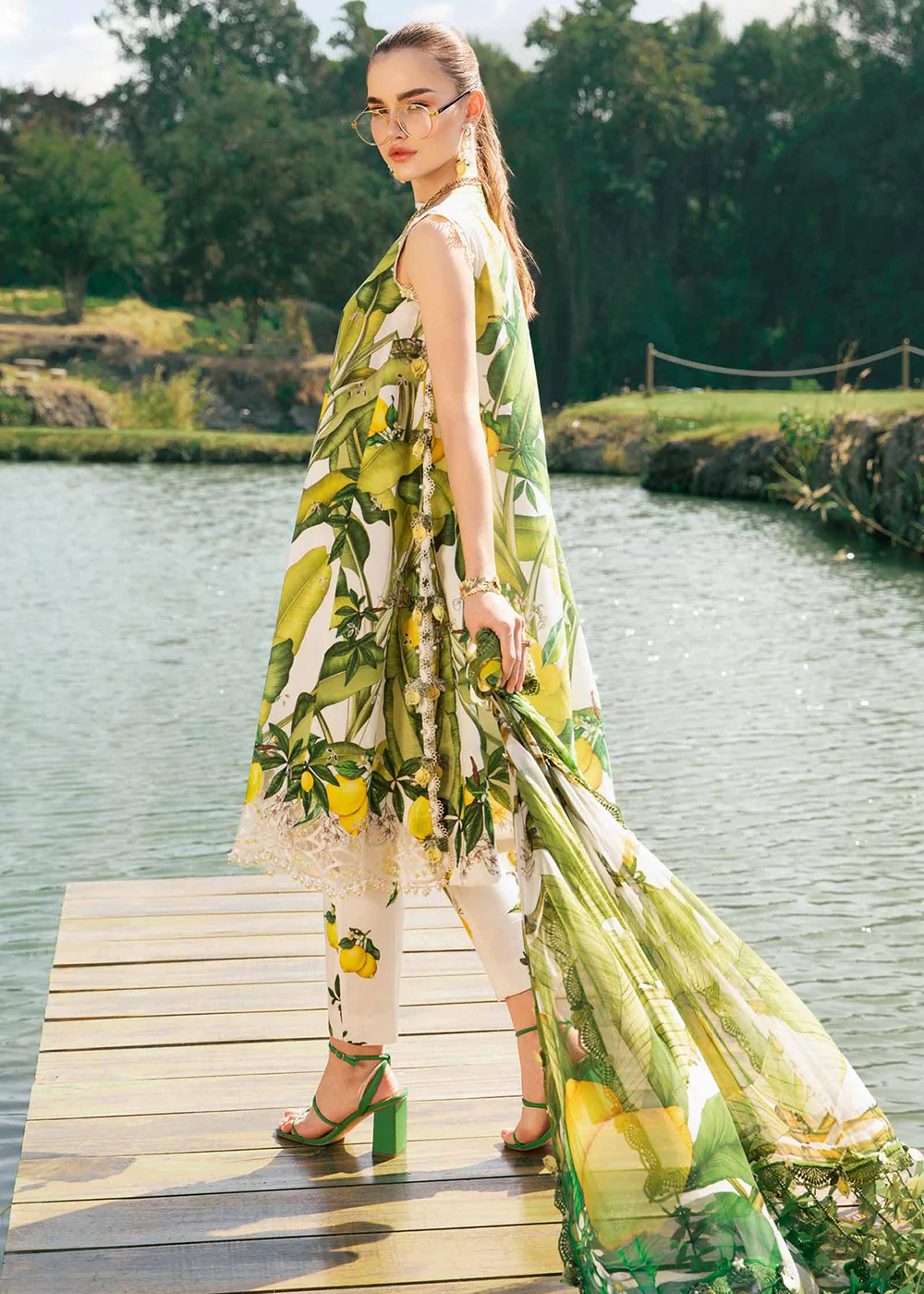 M.Prints Spring Summer Lawn '25 by Maria B | MPT-2503-A - Image 3