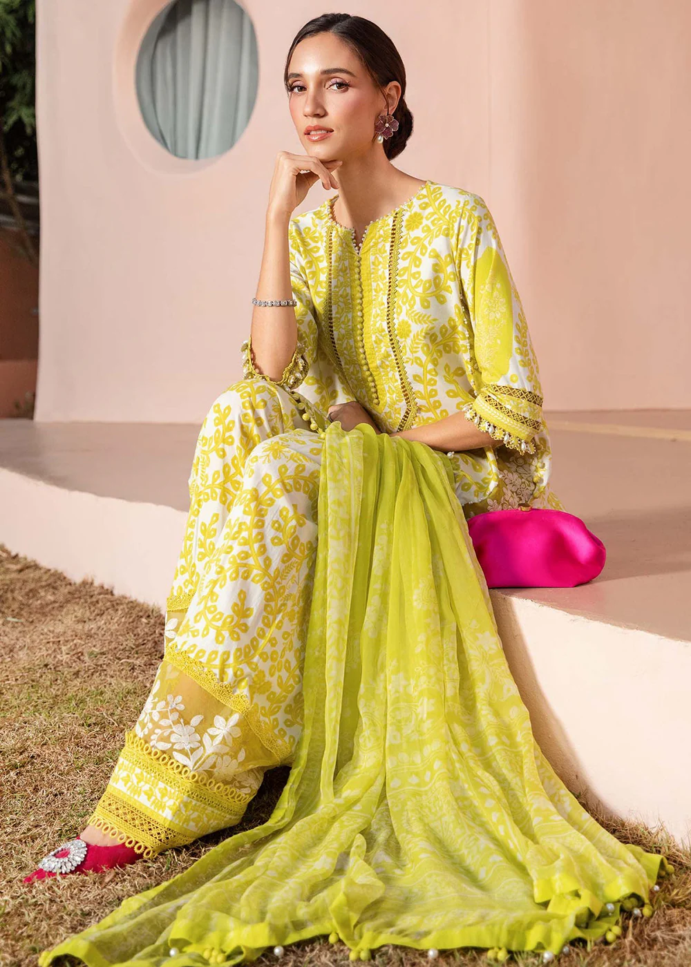 M.Prints Spring Summer Lawn '25 by Maria B | MPT-2504-A - Image 3