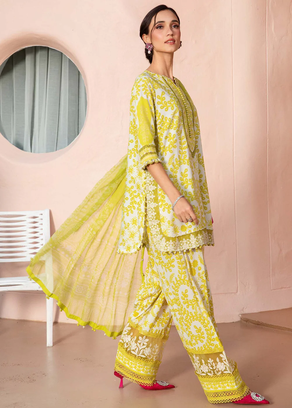M.Prints Spring Summer Lawn '25 by Maria B | MPT-2504-A - Image 4